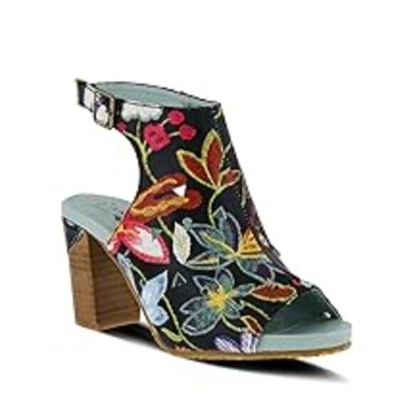 Spring Step L'Artiste Tapestry / Tapestrela Sandals Size 41 NWOT - Picture 1 of 10